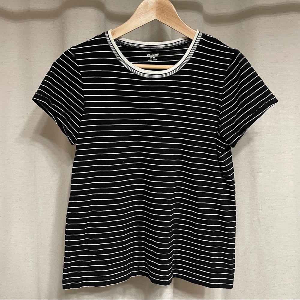 Madewell Striped Crewneck T-Shirt